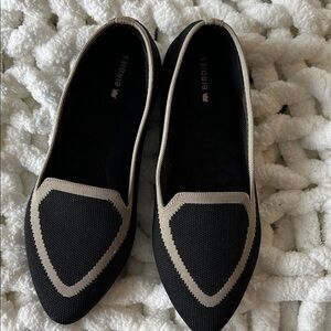 Birdies Black and Tan Loafers